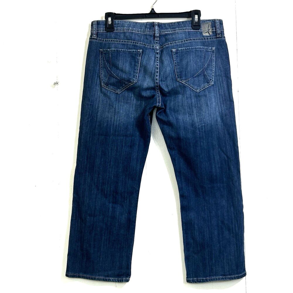 It Jeans Los Angeles Women’s Capri Jeans Size 31 Mid Rise Straight Jeans - Picture 2 of 16